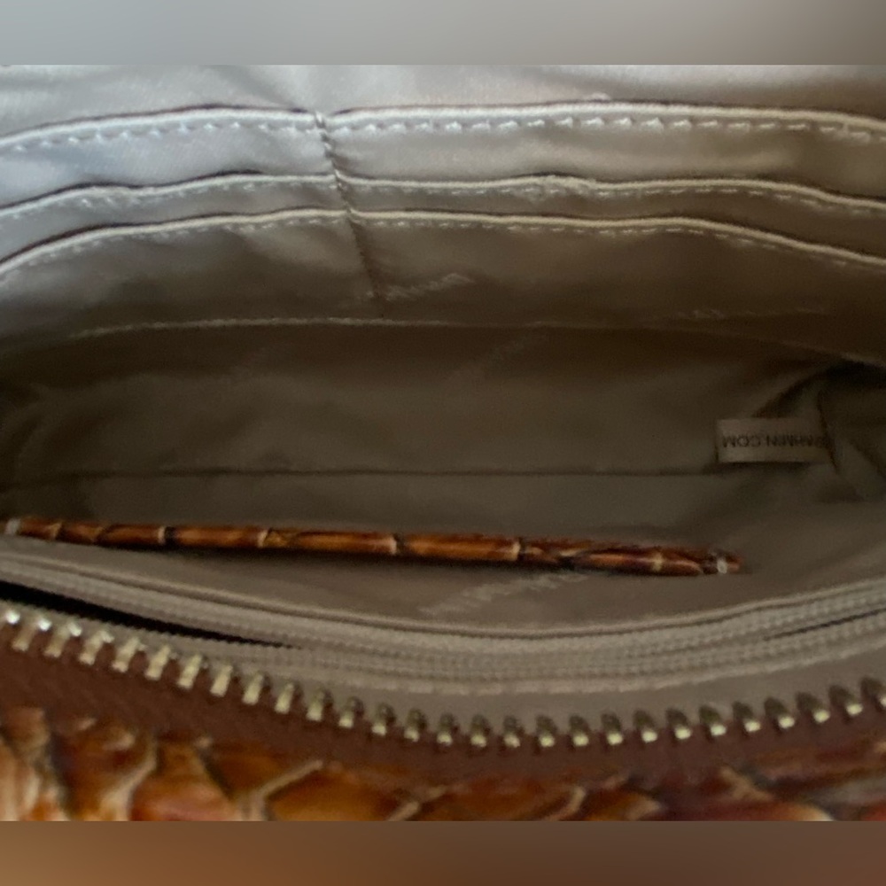 BRAHMIN…CROCODILE EMBOSSED CROSSBODY HANDBAG - Picture 6 of 15